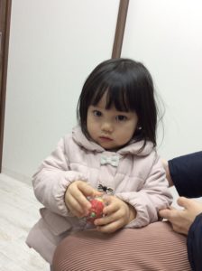 2歳半の女の子 堤レディースクリニック